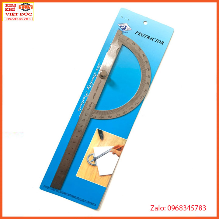 Thước Đo Góc, Thước Đo Góc 180 độ - 15cm
