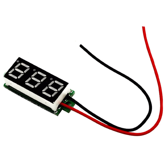 Vôn Kế 1 Chiều DC 3.5-30V 0.28 Inch