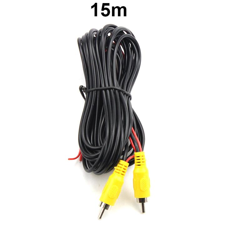 BÁO GIÁ Mã Hs Dây Cáp Tín Hiệu | Shopee Lazada Sendo Tiki mới nhất 22 Dây cáp tín hiệu cho Camera lùi cho xe tải Rắc cắm AV(15m)