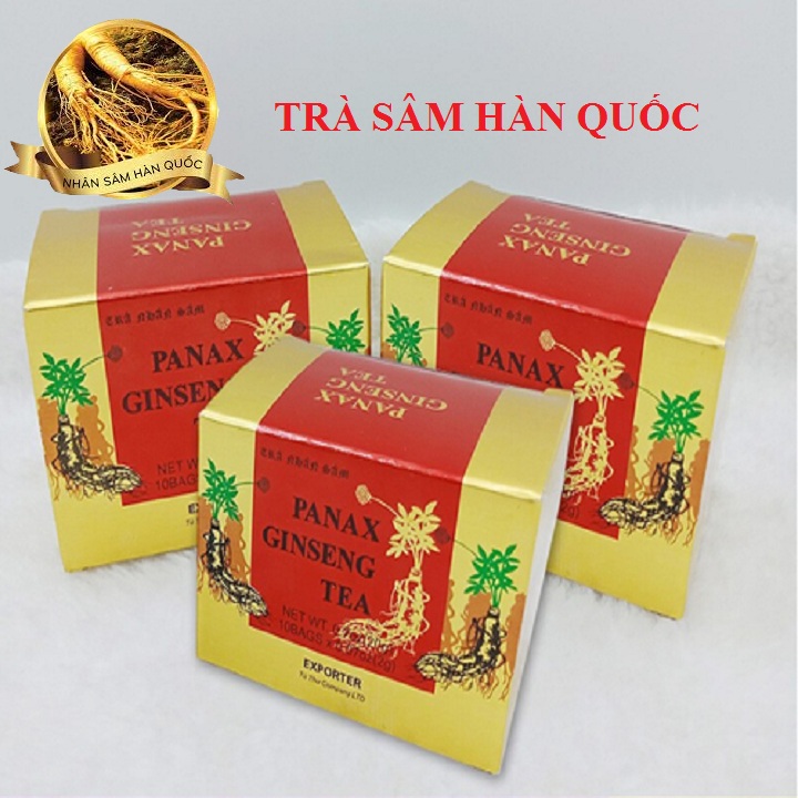 Box of 100 Packages of Hq Ginseng Tea - 2g Pack