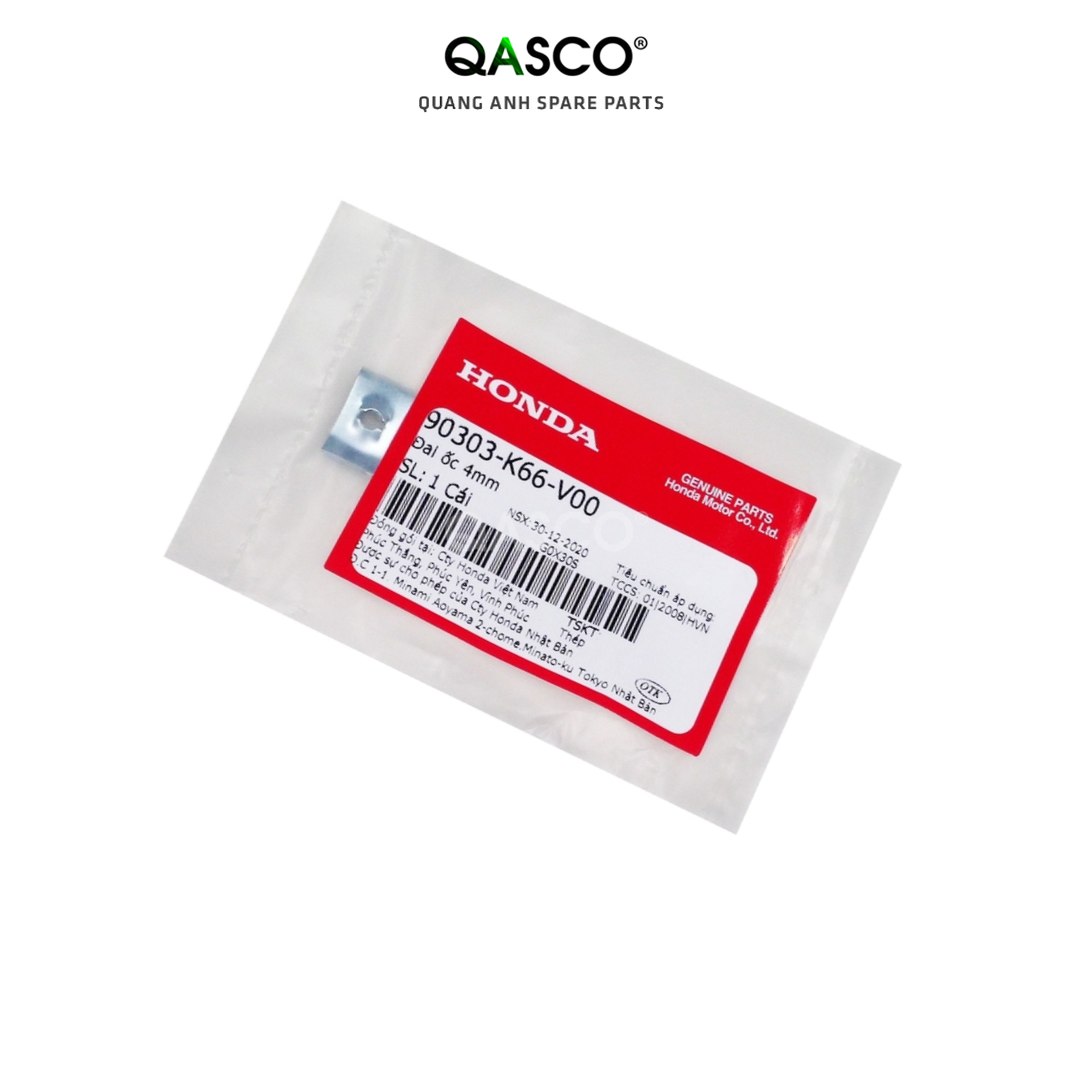 Đai ốc HONDA 4mm (90303K66V00) _1393
