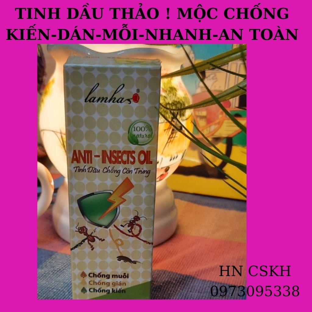 Tinh dầu chống côn trùng Lam Hà 100ml