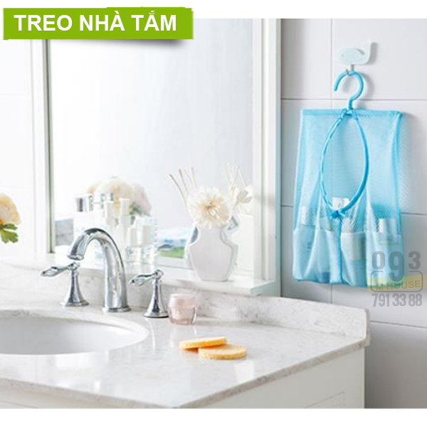 Túi Lưới Treo Đựng Đồ 30x25 cm