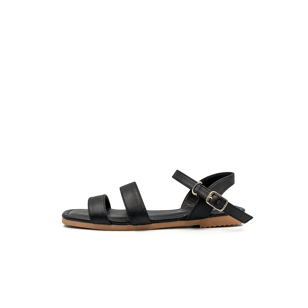 Hunting for a Sale in October |   30% Off Order 199K - Microfiber Leather Cross Strap Women's Sandal Tmw32601