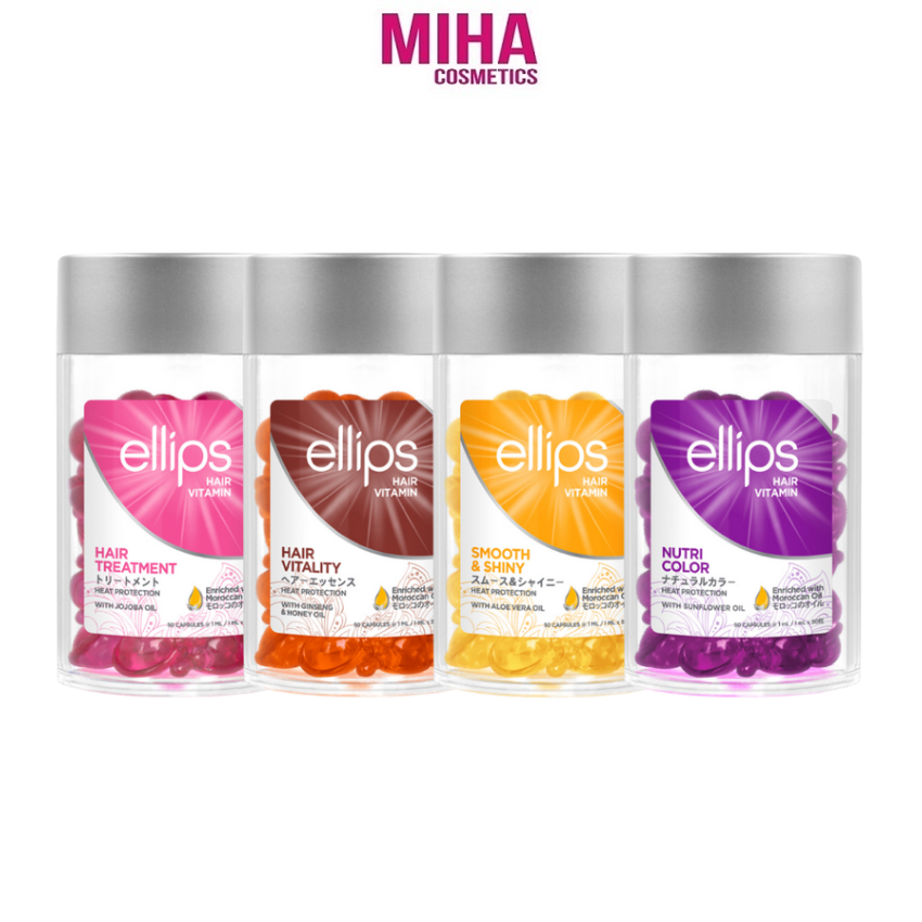 Hộp 50 Viên Serum Vitamin Dưỡng Tóc Ellips