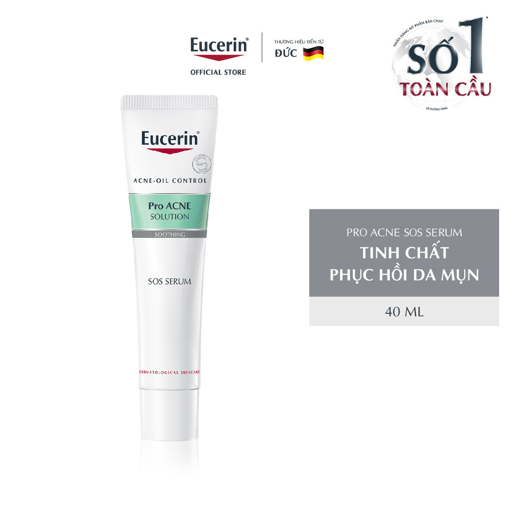 Tinh chất dưỡng cho da mụn Eucerin® DermoPure Clinical SOS Serum 40ml/10ml
