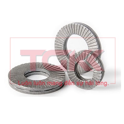 Long đen chống xoay (Nord-Lock) mạ kẽm M3-M20