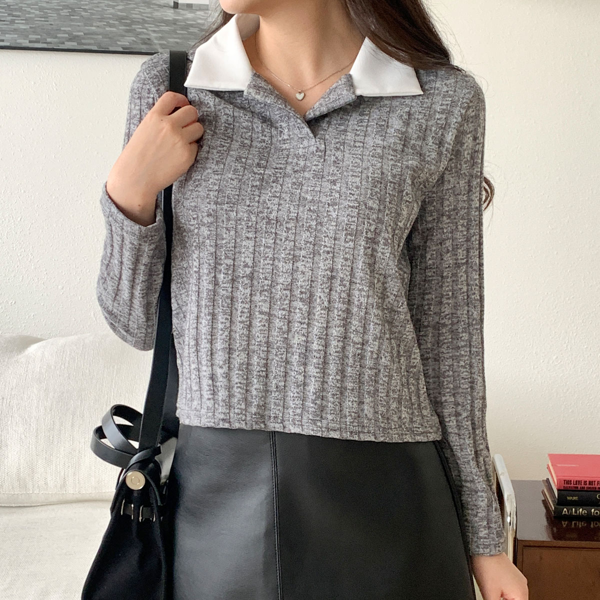 Áo thun len Run top Hàn Quốc