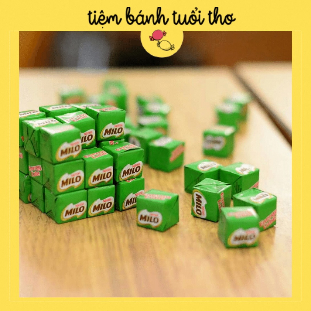 Combo kẹo milo cube thái lan 15-50-100 viên