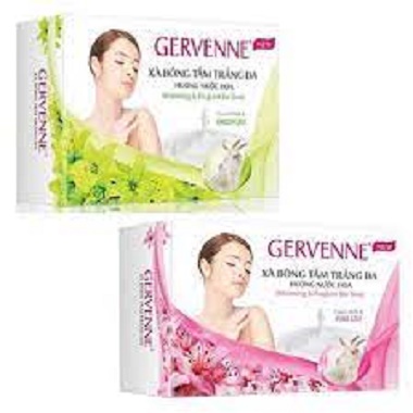 Xà Bông Cục Tắm Trắng Da Gervenne Hương Nước Hoa 90g