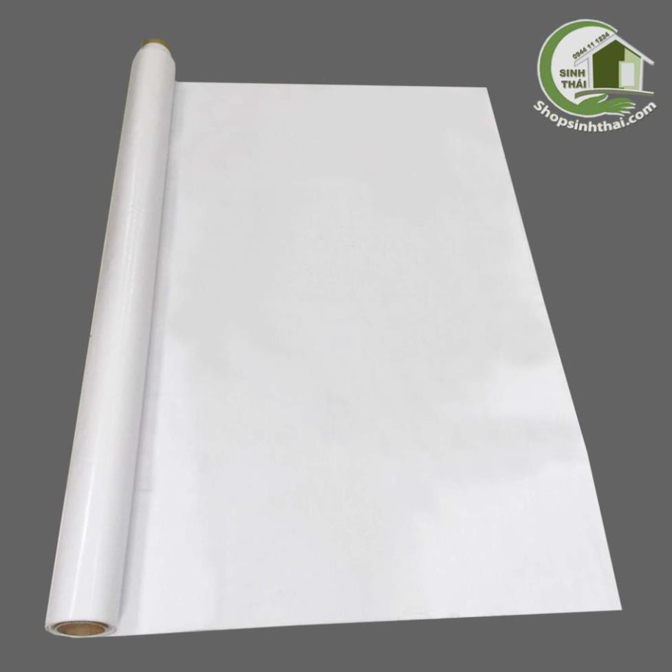[1 mét] bạt nhựa màu trắng - khổ 150cm