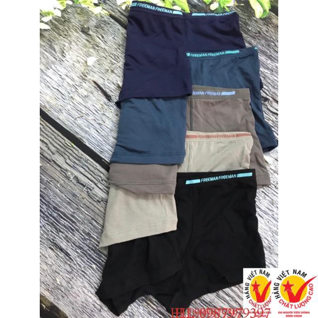 QUẦN XÌ ĐÙI NAM COTTON LỤA 4 CHIỀU FREEMAN - MS:6517