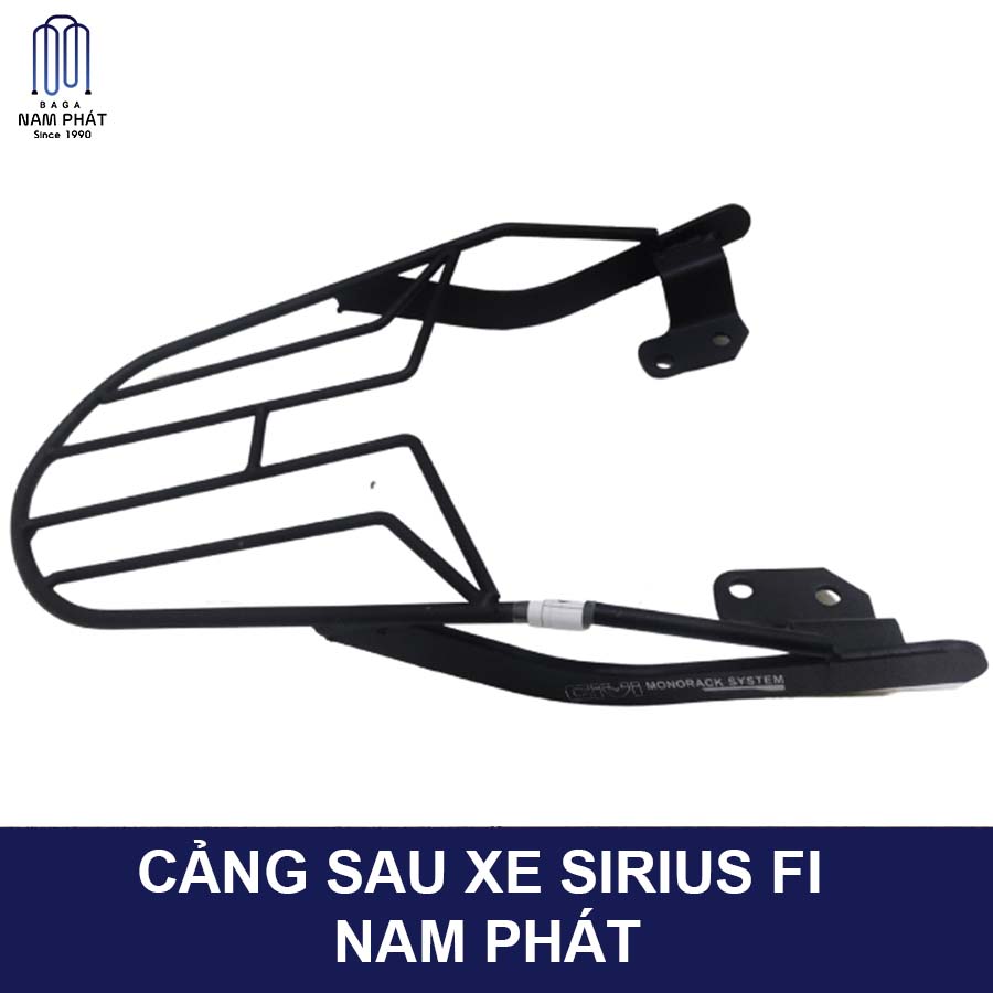 Cảng Sau Givi Xe Sirius Fi Sơn Tĩnh Điện Đen Ba ga Baga Tay Dắt Tay Nắm Sau Tay Xách Si rút Fi Cản Kiểu Gi vi
