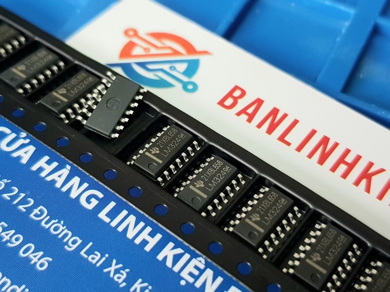 [ Combo 10 chiếc ] LM324D, LM324DR,LM324 SOP-14 hàng nhập khẩu TI