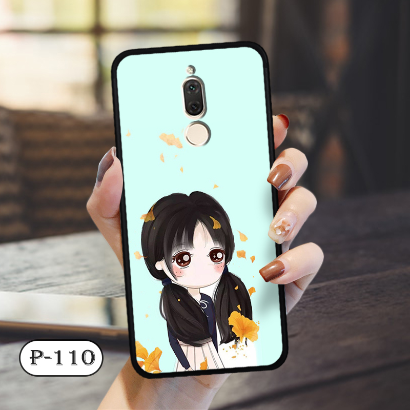 Ốp nhám hoạt hình Huawei Nova 2i