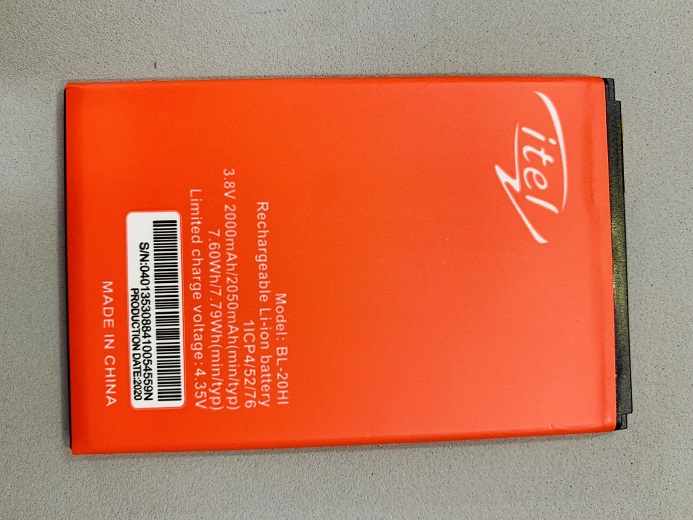 Pin thay thế điện thoại ITel A32F BL-20HI