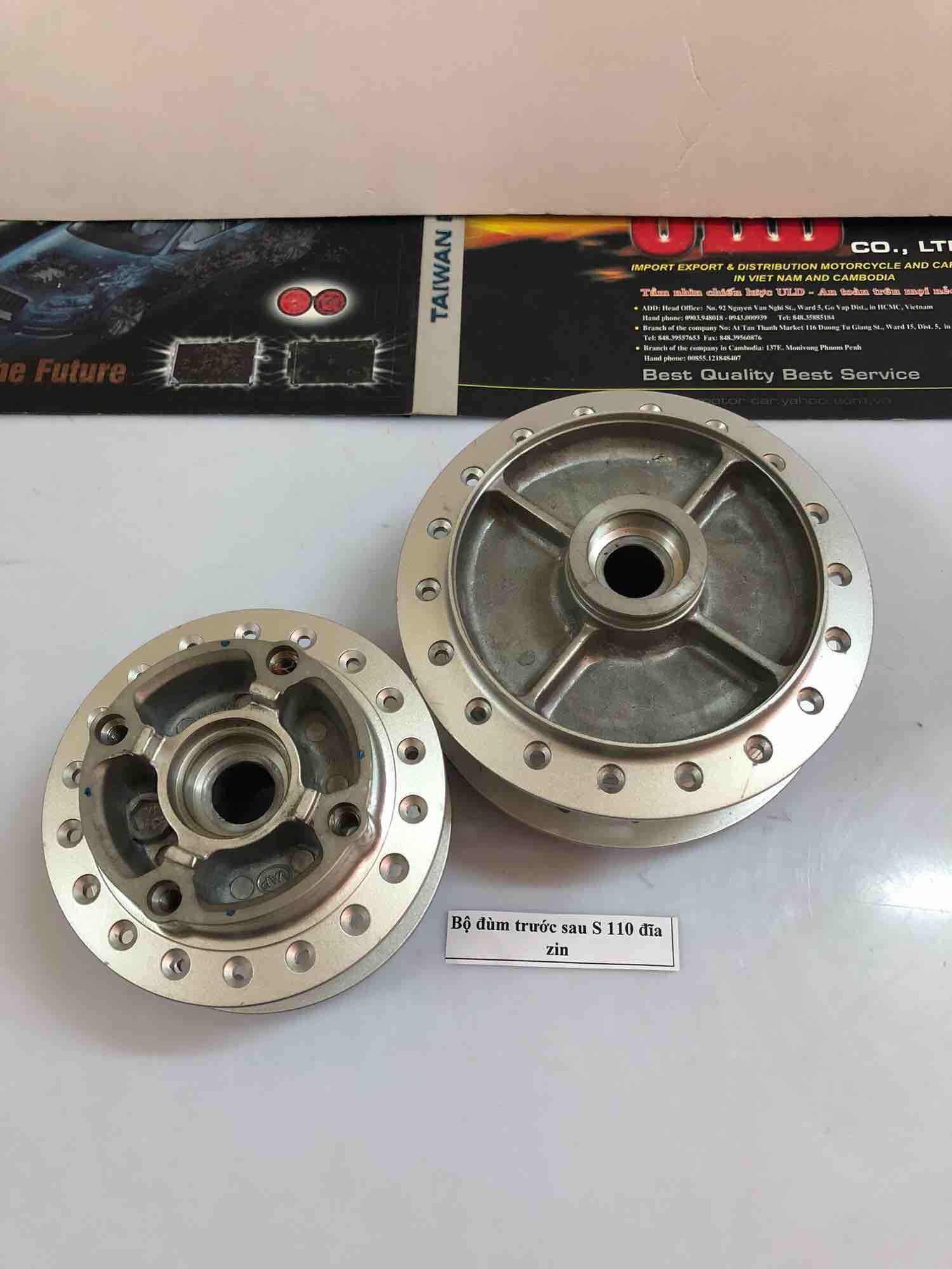 Bộ đùm trứoc sau s 110 zin