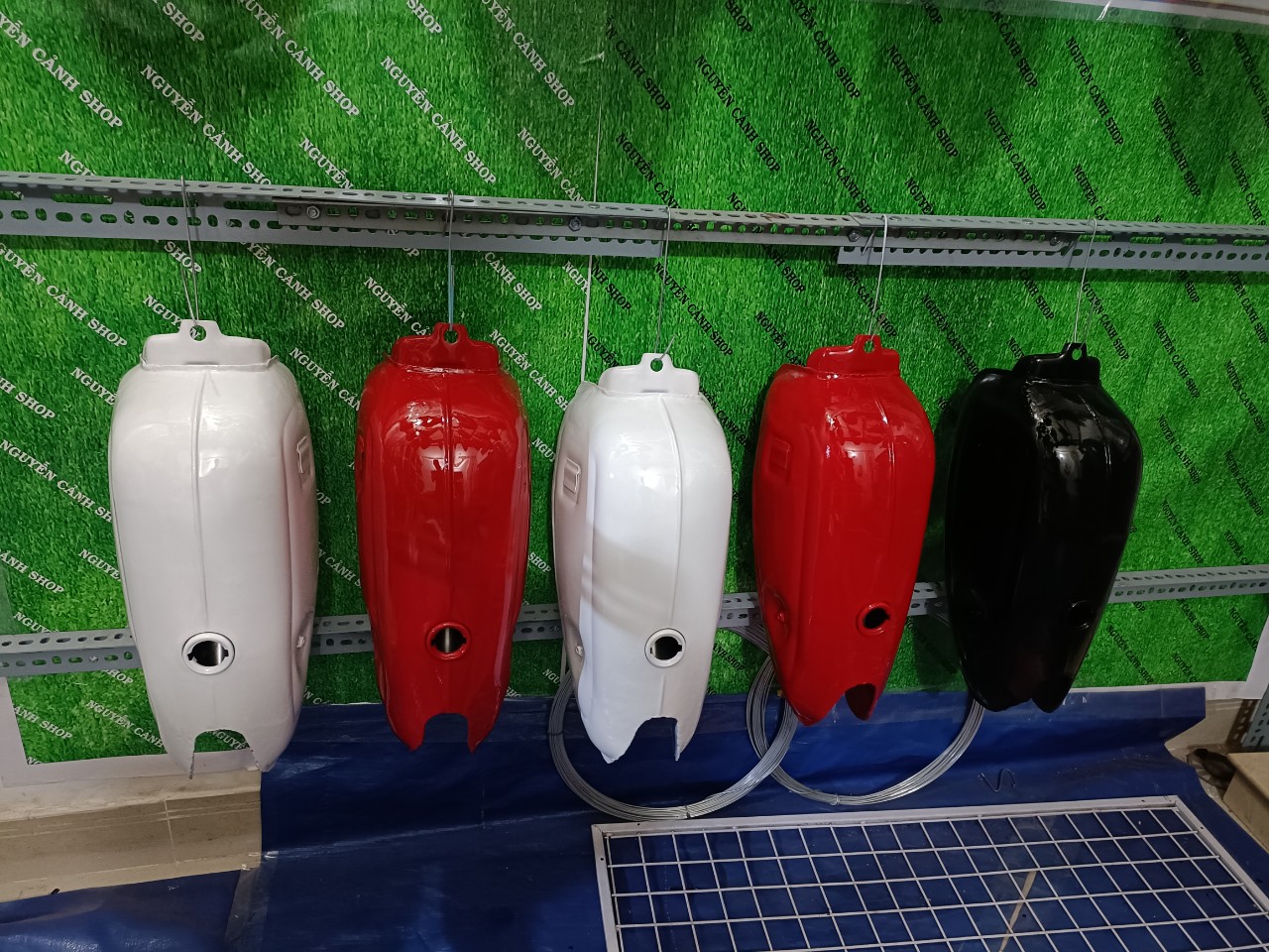 Thùng xăng xe 67 hàng đẹp sơn 3 lớp
