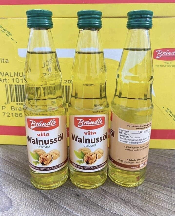 Dầu óc chó Đức 100ml date 2024
