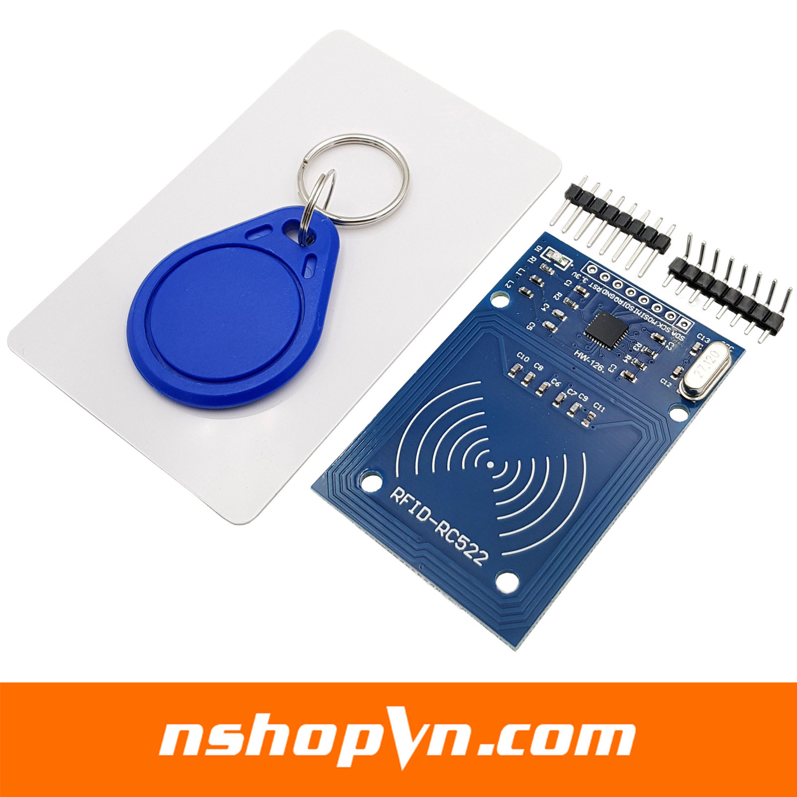 Mạch RFID RC522 NFC 13.56mhz