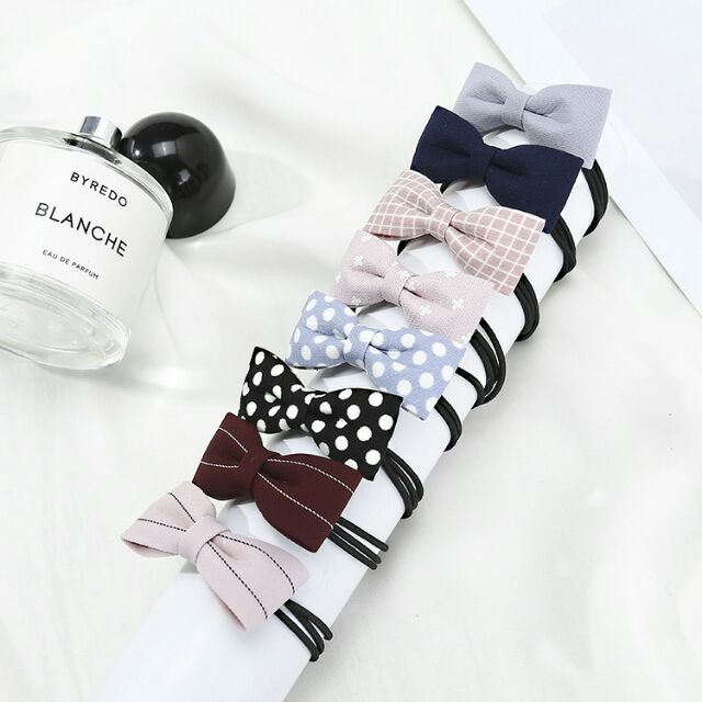 Set 5 Cột Tóc Nơ