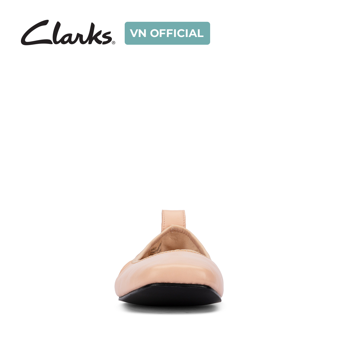 Giày Đế Bệt Da Nữ Clarks - Pure Ballet