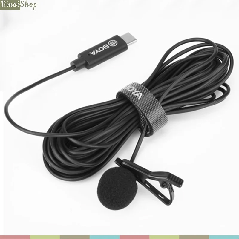 Boya BY-M3 - Micro Gài Áo Giắc Cắm Type-C