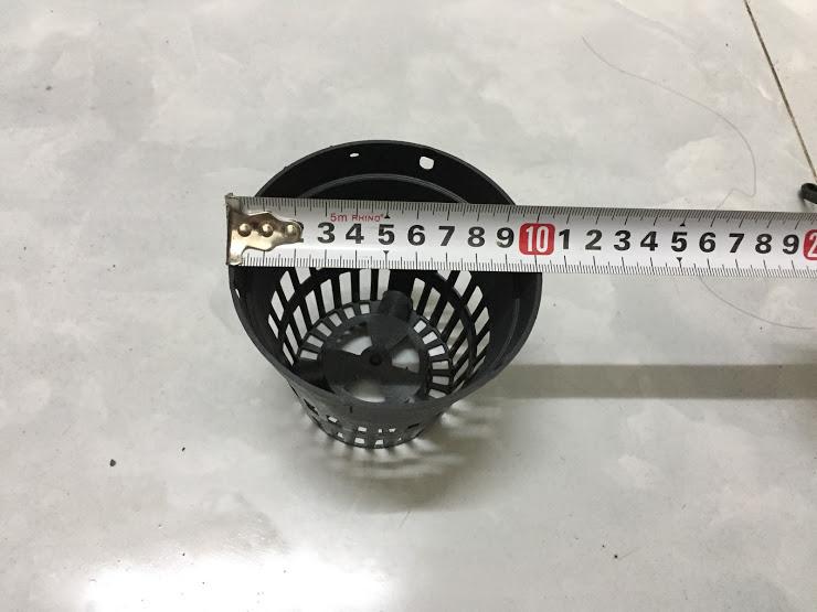 [HCM]combo chậu nhựa đen size 10cm-50 cái