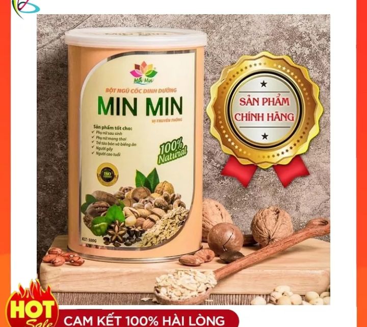 Ngũ cốc MIN MIN 29 hạt-thiên nhiên sức khỏe -dạng bột khuấy uống,date mới, cho mọi đối tượng,phụ nữ,người già, trẻ nhỏ,đặc biệt phụ nữ sau sinh,lợi sữa,giảm cân,bổ sung dinh dưỡng cho các mẹ bầu