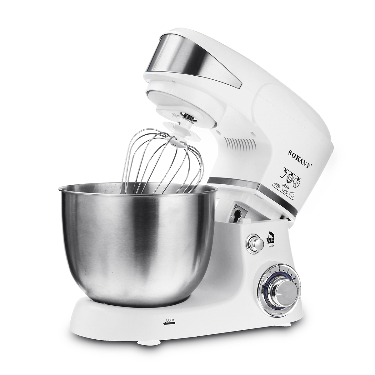 Máy Đánh Trứng ,Nhào Bột  Sokany 4L