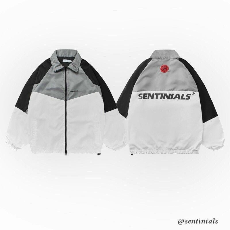 ÁO KHOÁC DÙ NỮ CHUẨN FORM UNISEX SENTINIALS CỔ TRỤ FORM BASIC