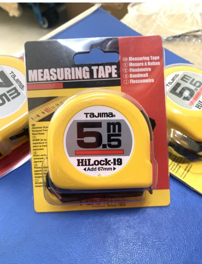 5.5mx19mm Thước cuộn hệ mét Tajima H9P55MW