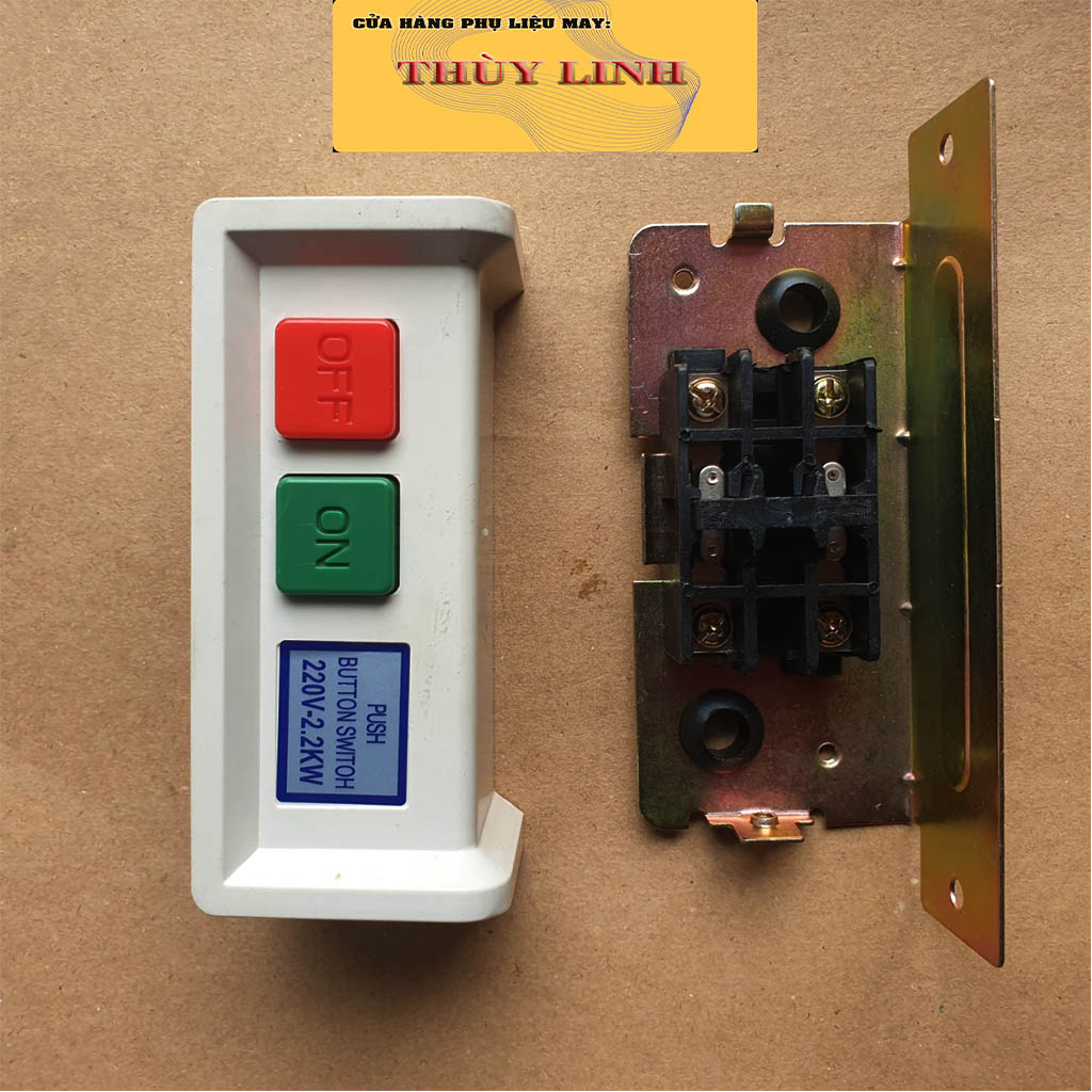 Công tắc motor cơ máy may 1 kim, máy vắt sổ