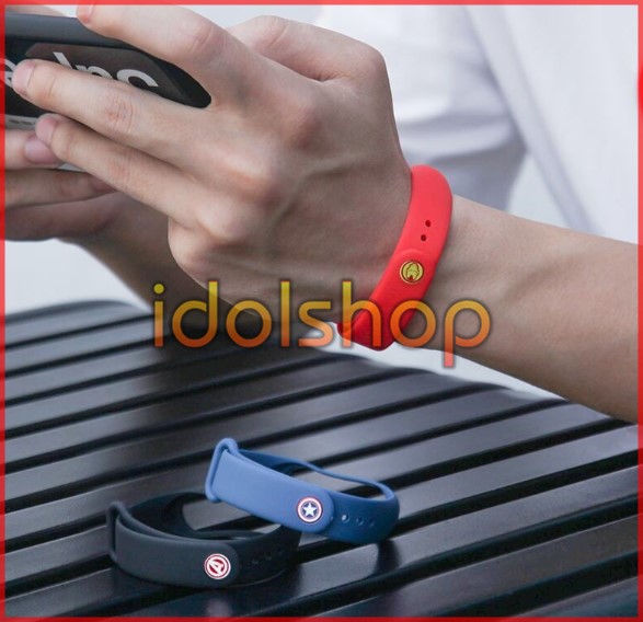Dây đeo Xiaomi Miband 4 Captain America