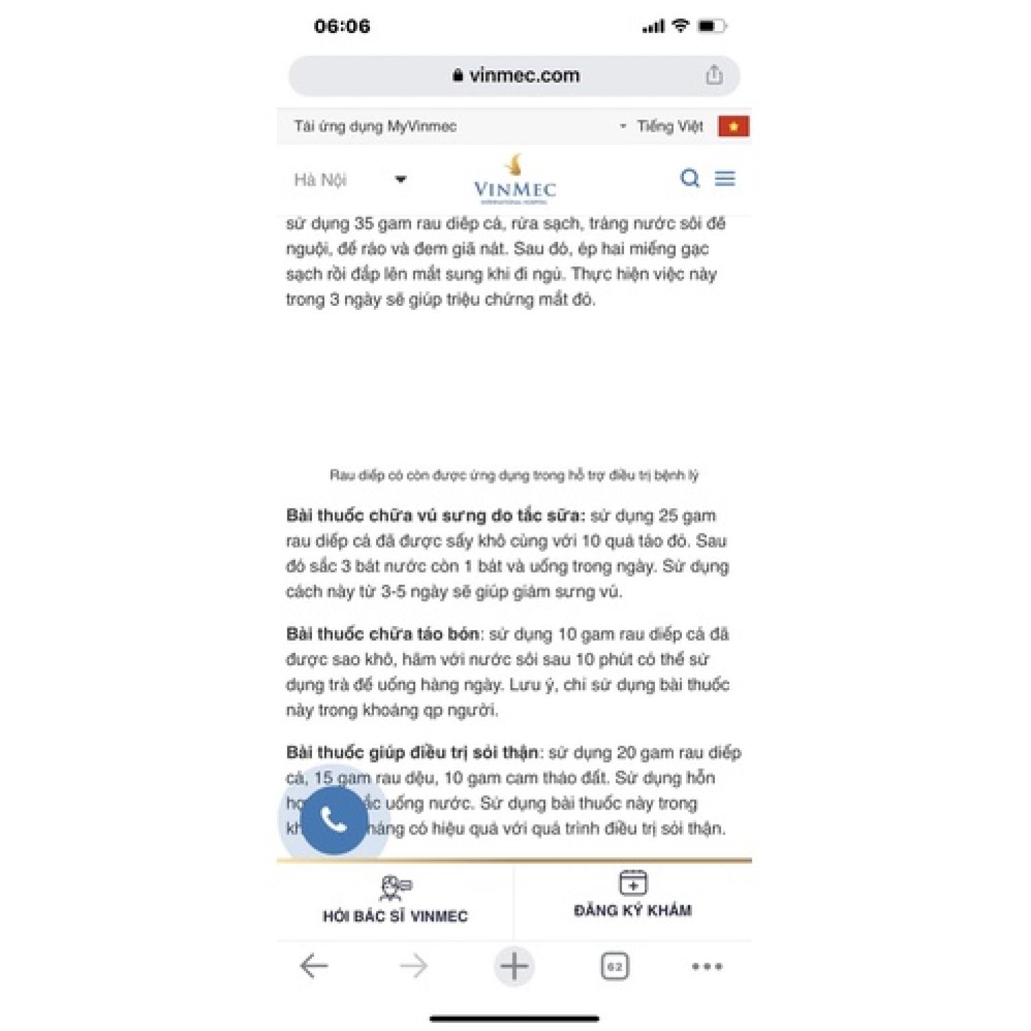Rau diếp cá/ dấp cá