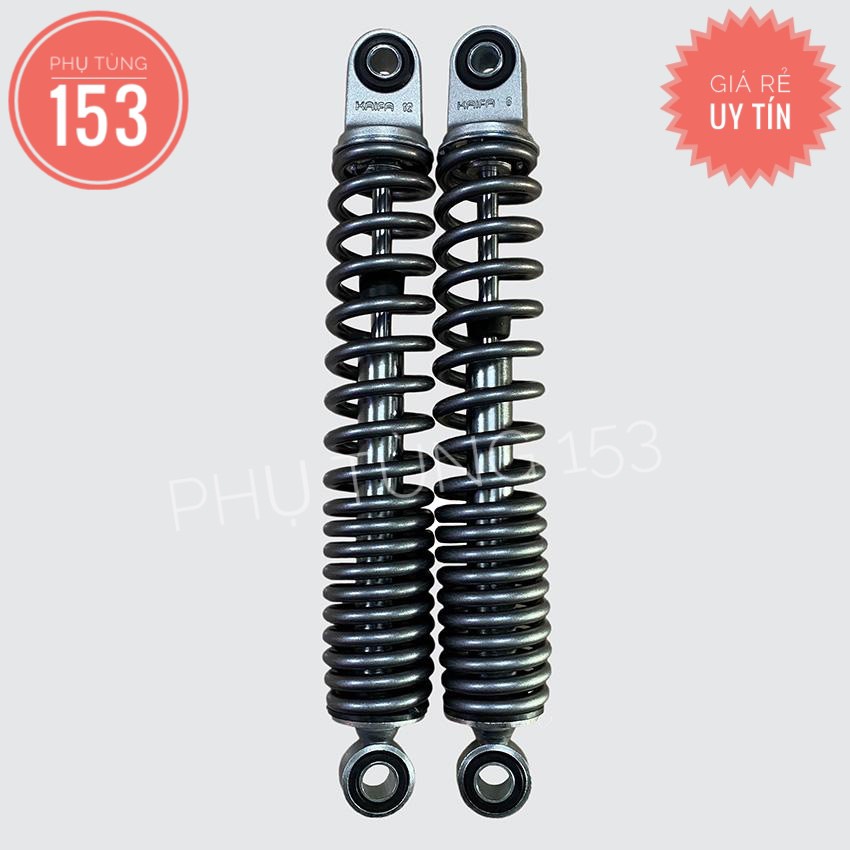 Phuộc sau xe Sirius (Bạc) hiệu KAIFA - PHỤ TÙNG 153