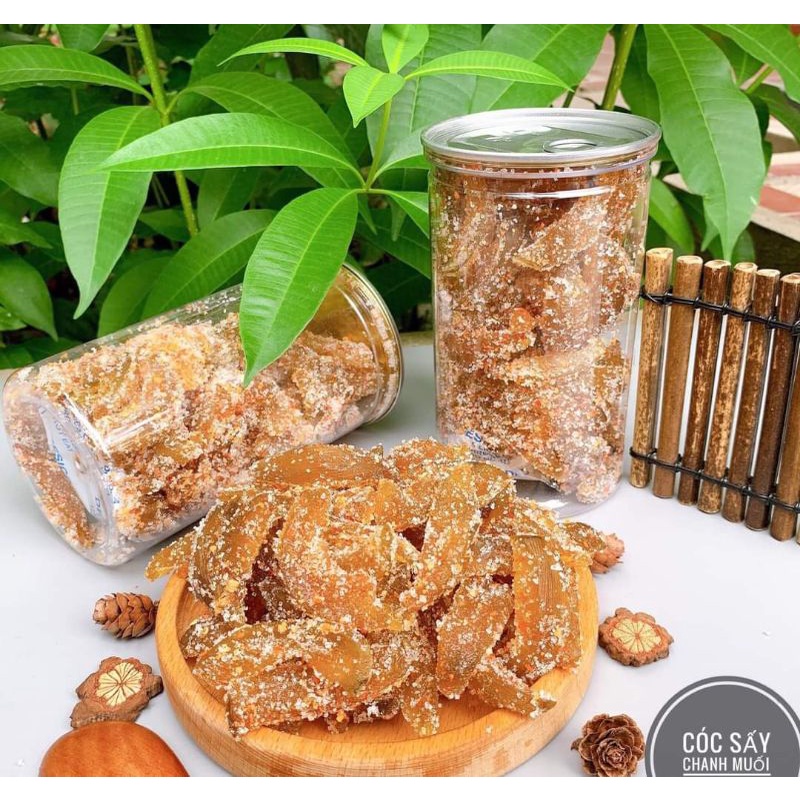 CÓC SẤY DẺO MUỐI ỚT(hủ pet 500g)