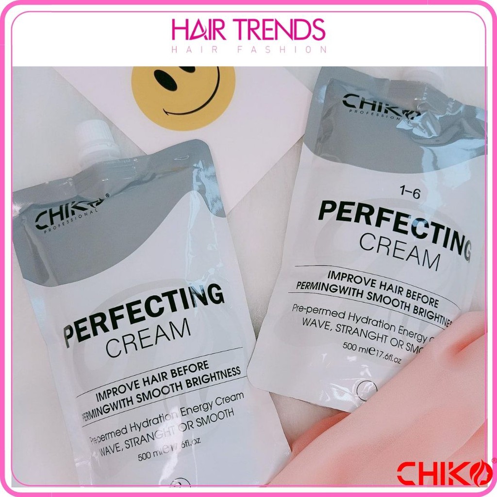 (CHÍNH HÃNG) thuuốc ép/duỗi tóc collagen thông minh CHIKO (Cặp Lớn)