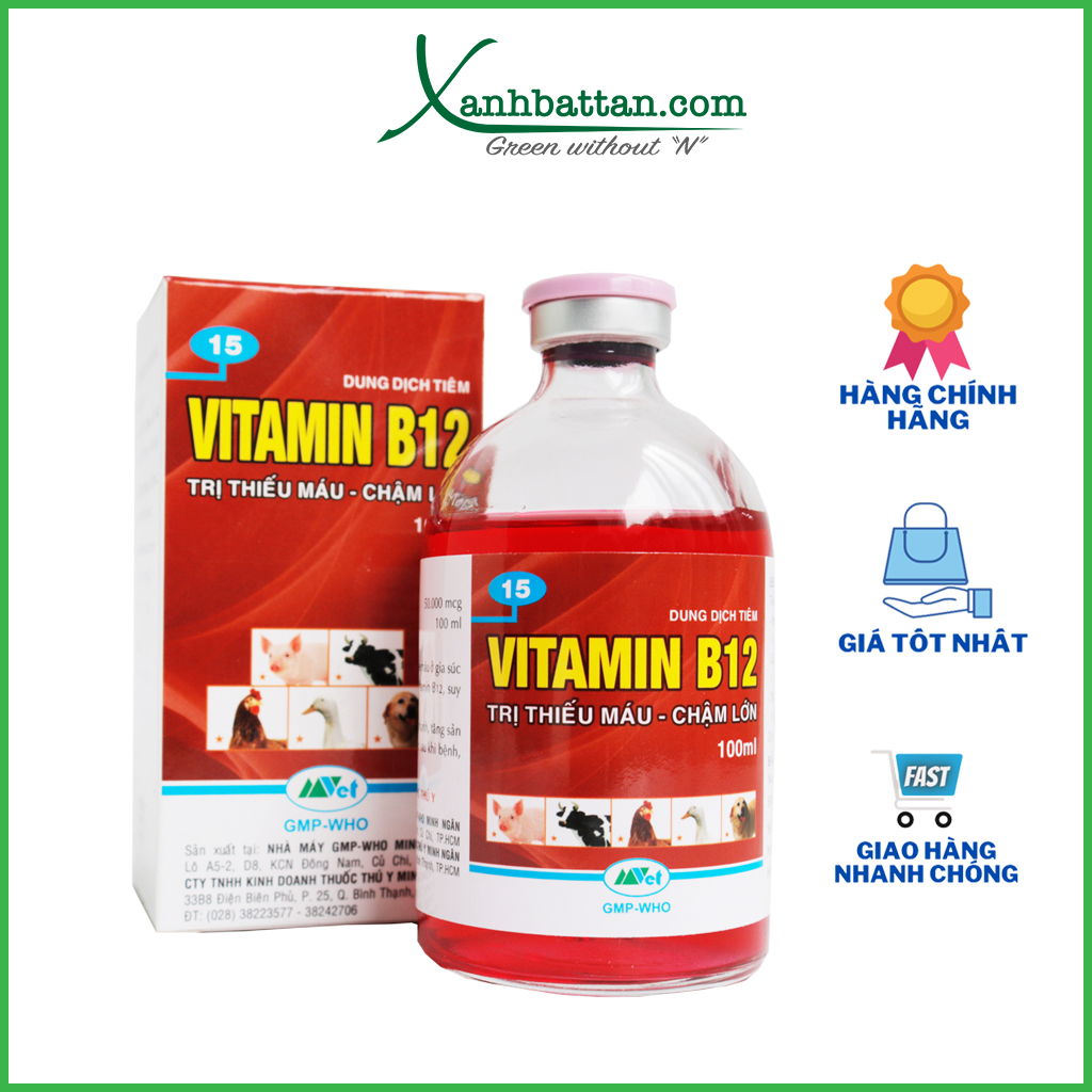 Chế Phẩm B12 Giải Độc Cho Cây Trồng 100ml