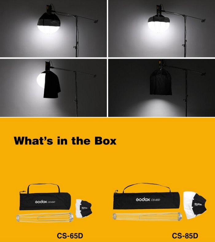 Softbox cầu Godox 65cm CS-65D