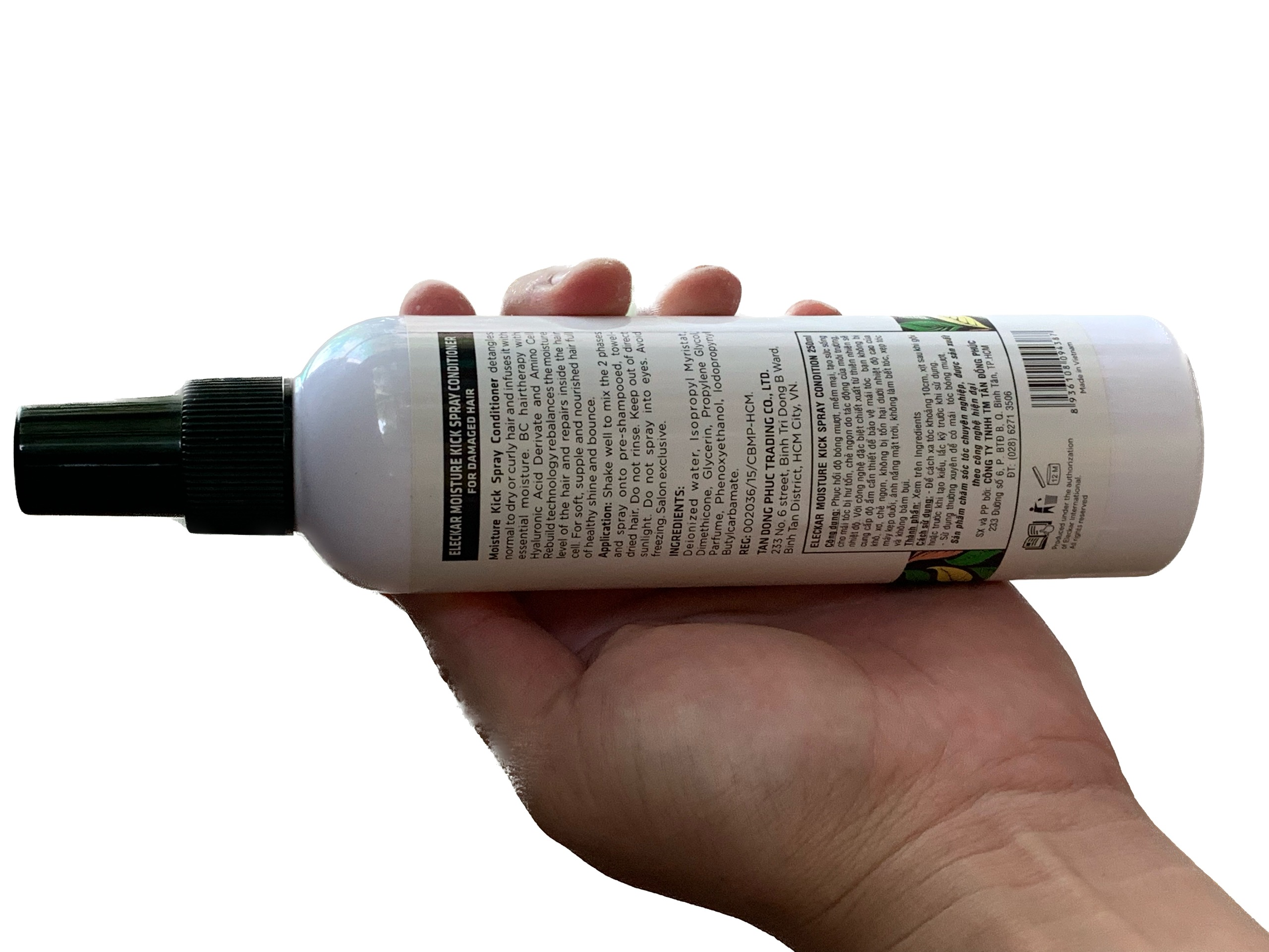 Xịt dưỡng tóc Eleckar 250ml
