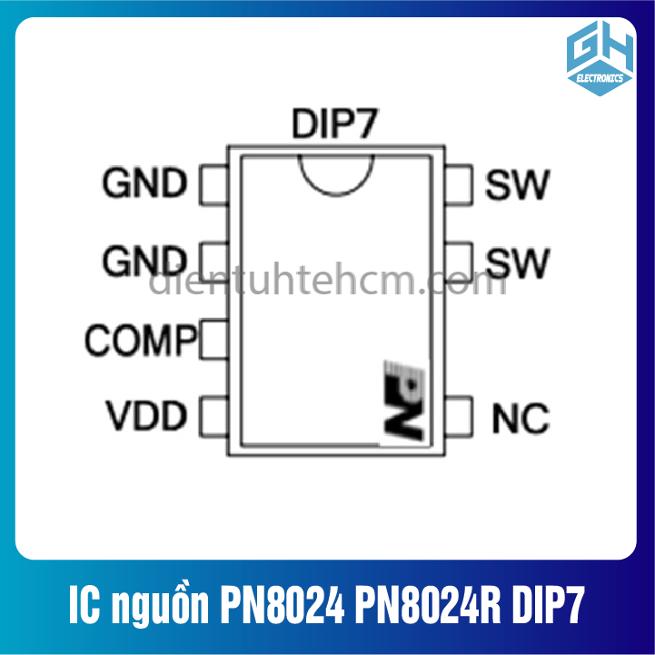 PN8024 PN8024R IC nguồn DIP7