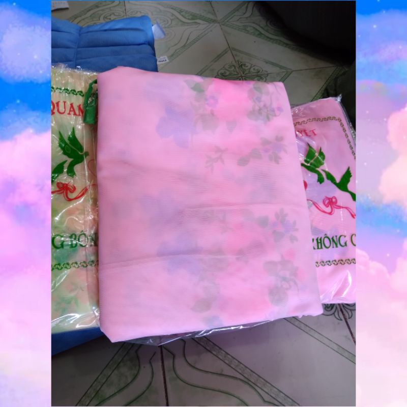 🚩giảm lớn🚩 mùng tuyn thái lan cao cấp loại 1, mùng cưới in 3d siêu đẹp, mùng giăng vôn thái lan in hoa hàng cao cấp, mùng voan thái, mùng cưới in 3d siêu mịn, dày, đẹp _ nemtot bedding