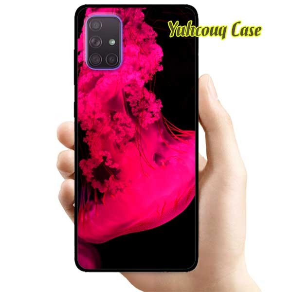 Ốp lưng dành cho samsung a51 - sứa đỏ