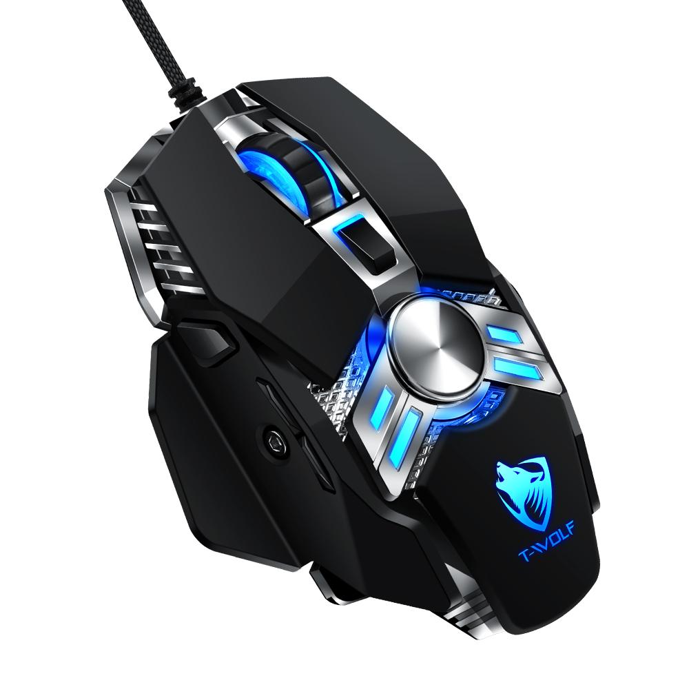 XẢ HÀNG - MOUSE USB T-WOLF V10 GAMING