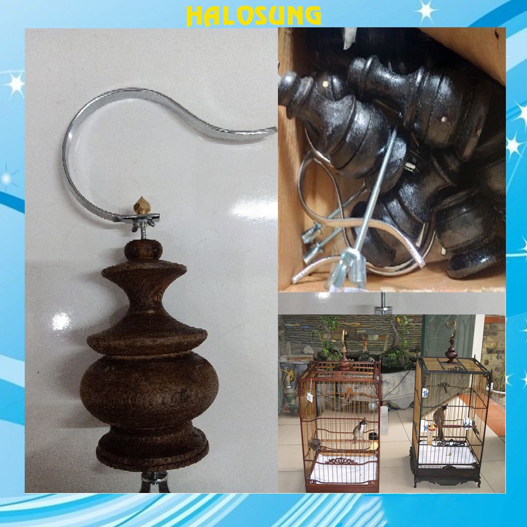 Phụ kiện lồng chim Halosung Nậm móc lồng chim siêu đẹp giá rẻ PK59