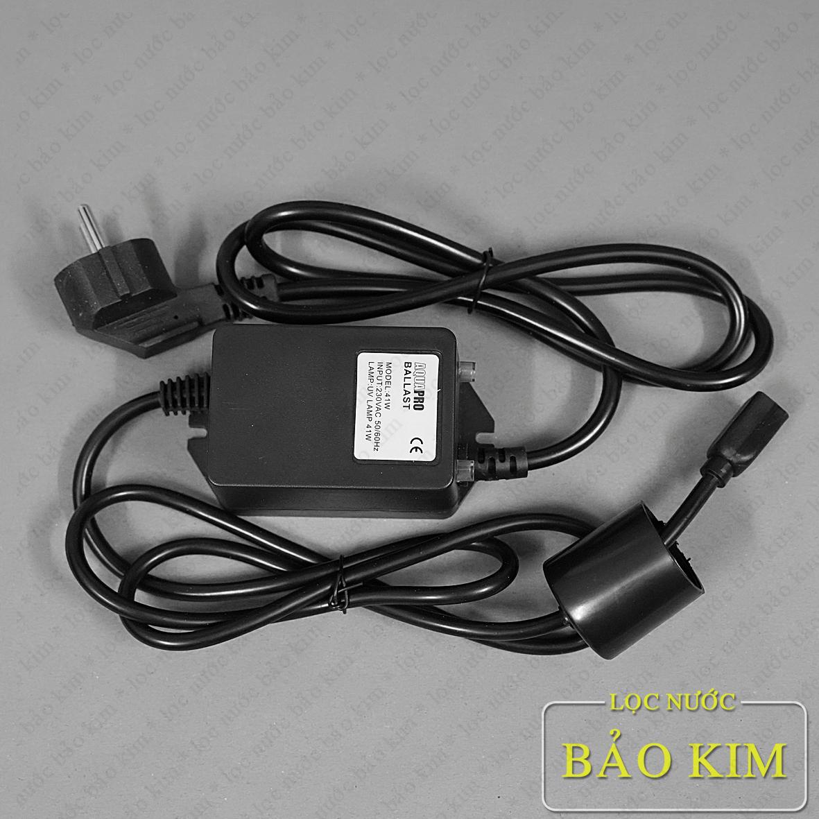 [HCM]Adaptor - Ballast biến áp chuyển nguồn đèn cực tím UV 41W - 4 chấu