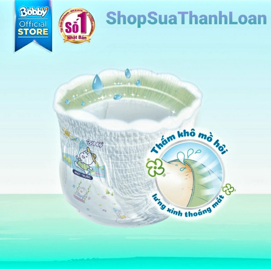 Tã Quần Bobby Siêu Thoáng Size M - 42 Miếng