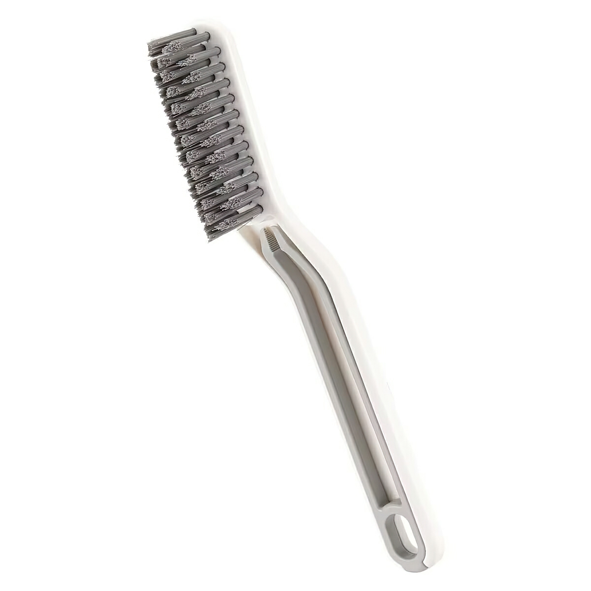 2-in-1 wall corner scrubbing bathroom brush, multi-purpose long-handled toilet brush for scrubbing floor crevices