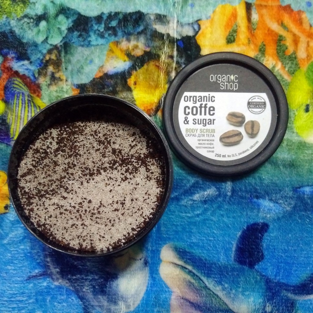 [HCM]Muối Tẩy Da Chết Toàn Thân ORGANIC Coffe - SVN